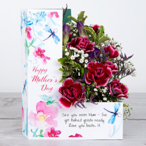 Mother's Day Flowers with Lilac Freesias, Spray Carnations, Limonium, Pittosporum and Gypsophila
